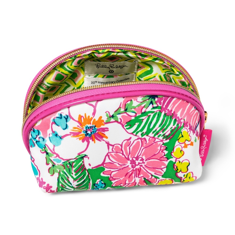 Lilly Pulitzer Nosey Posie  mini cosmetic bag NWT